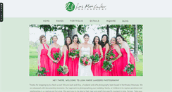 Desktop Screenshot of leahmarielandersphotography.com